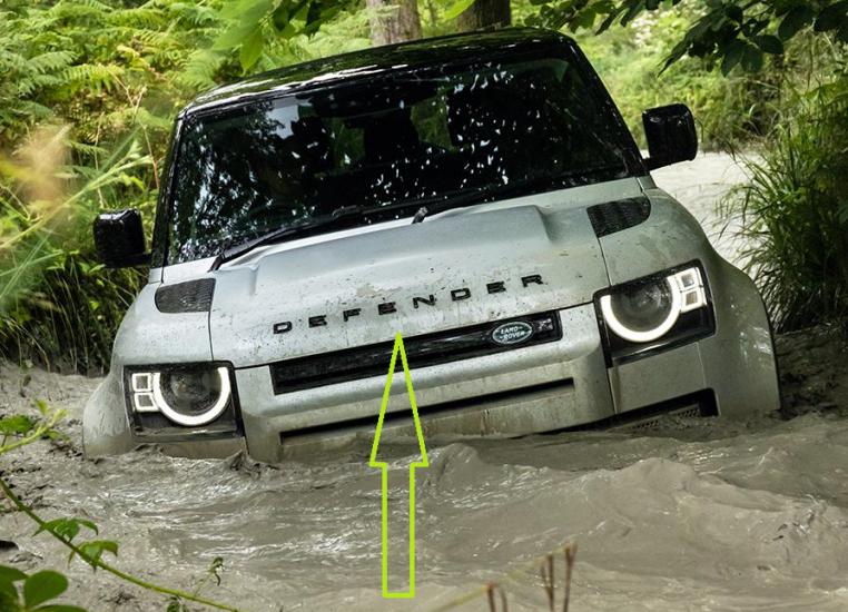 Land Rover Defender Kaput Bagaj Mat Siyah Abs Yazı Orjinal Ürün
