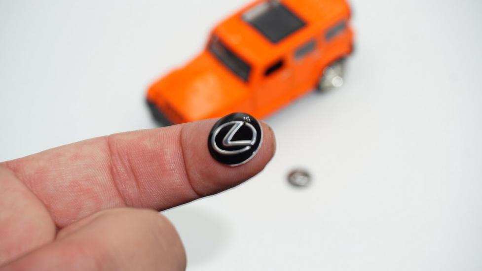 Lexus Oto Anahtar 3M Metal Alaşım Logo 2Li Set