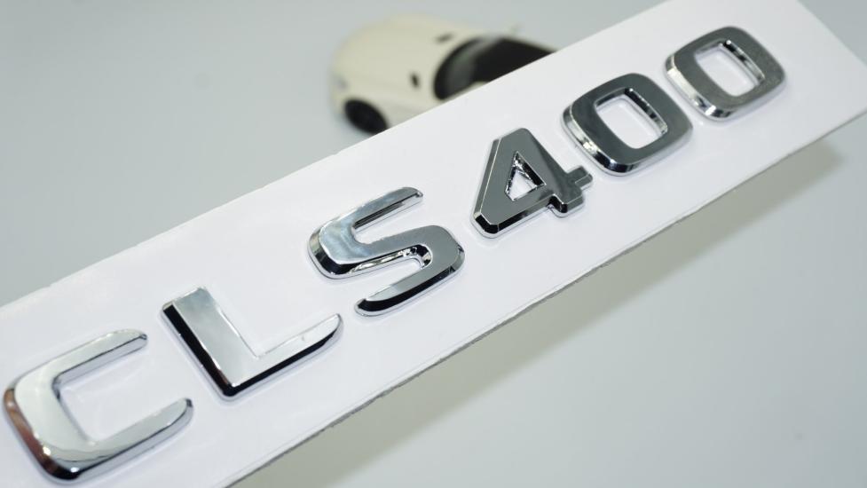 DK Tuning CLS400 Bagaj Krom ABS 3M 3D Yazı Logo Benz İle Uyumlu
