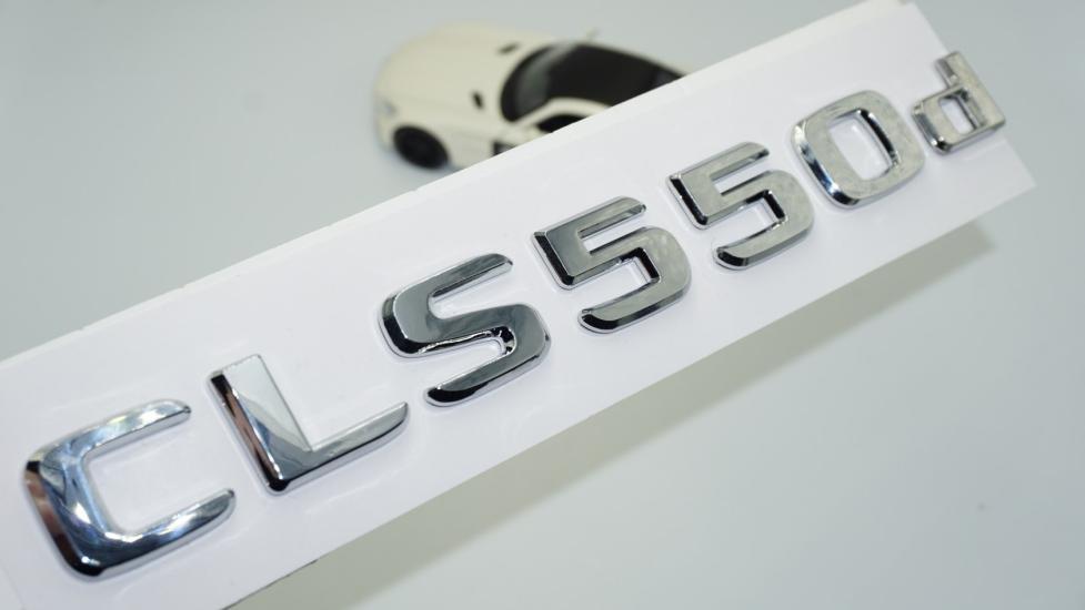 DK Tuning CLS550d Bagaj Krom ABS 3M 3D Yazı Logo Benz İle Uyumlu