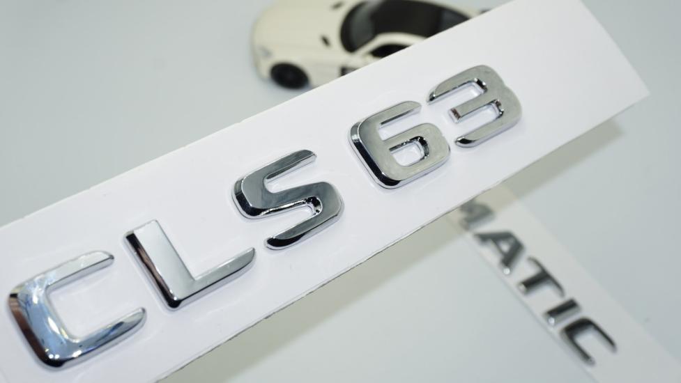 DK Tuning CLS63 4Matic Bagaj Krom ABS Yazı Logo Benz İle Uyumlu