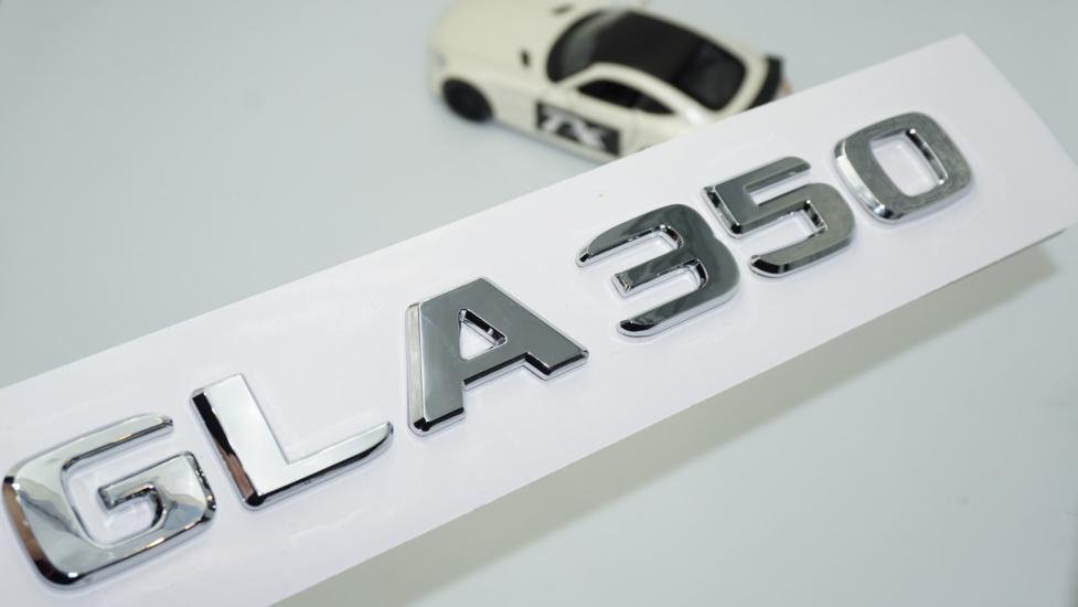 DK Tuning GLA350 Bagaj Krom ABS 3M 3D Yazı Logo Benz İle Uyumlu