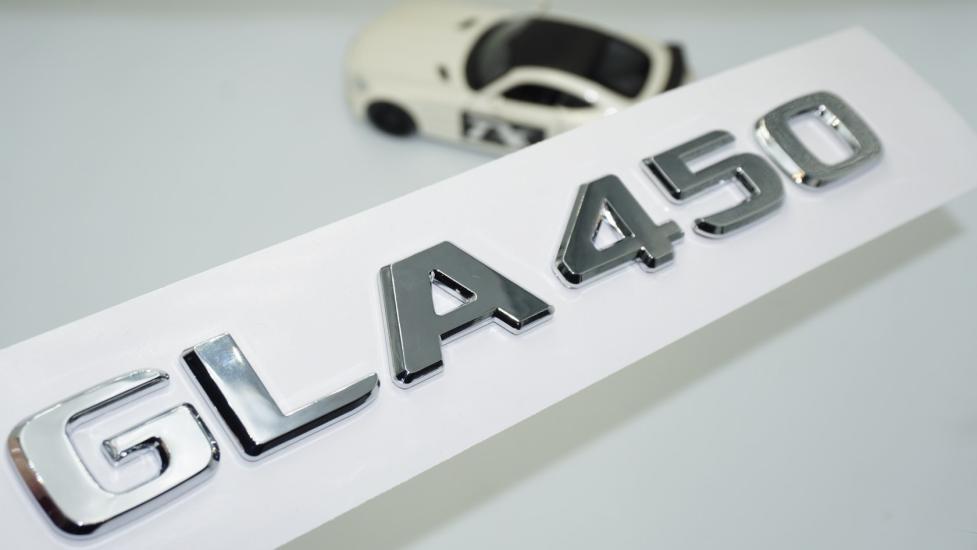 DK Tuning GLA450 Bagaj Krom ABS 3M 3D Yazı Logo Benz İle Uyumlu