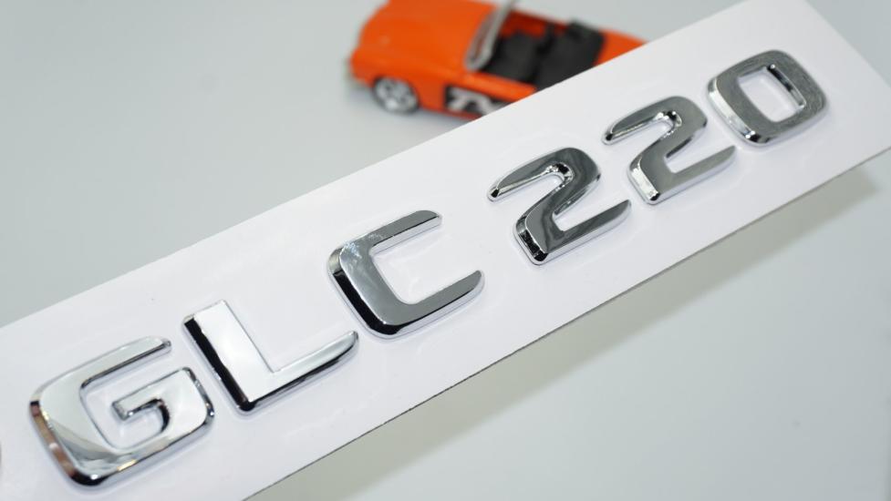 DK Tuning GLC 220 Bagaj Krom ABS Yazı Logo Benz İle Uyumlu