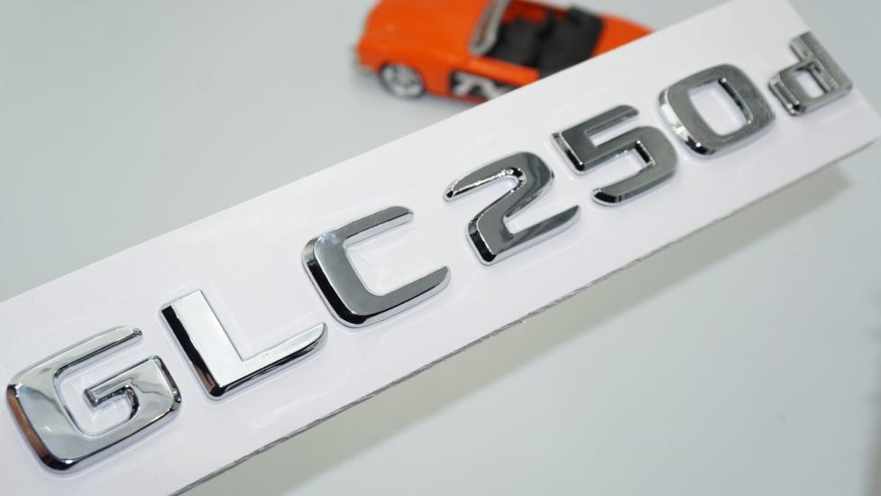 DK Tuning GLC 250d Bagaj Krom ABS Yazı Logo Benz İle Uyumlu
