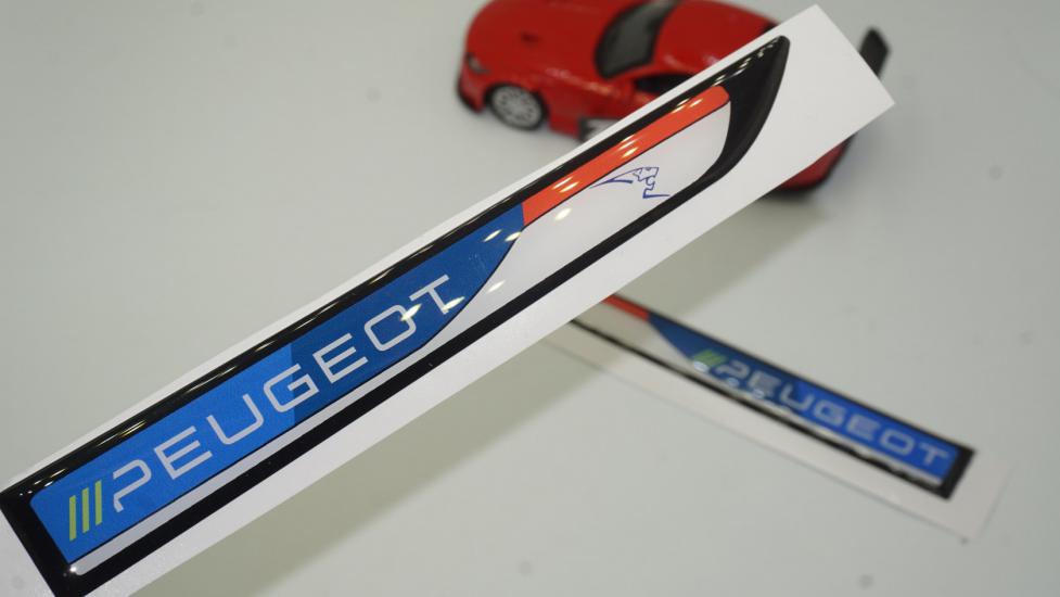 Peugeot 4007 5008 Yan Aynalar Ve Çamurluk Yanı Damla Desen Bıçak Logo Arma Seti