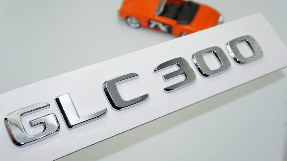 DK Tuning GLC 300 Bagaj Krom ABS Yazı Logo Benz İle Uyumlu
