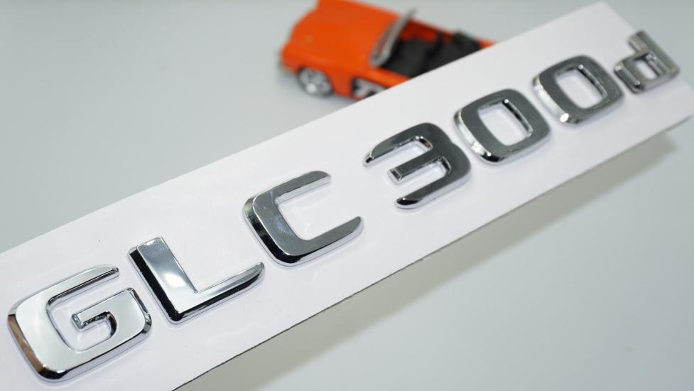DK Tuning GLC 300d Bagaj Krom ABS Yazı Logo Benz İle Uyumlu