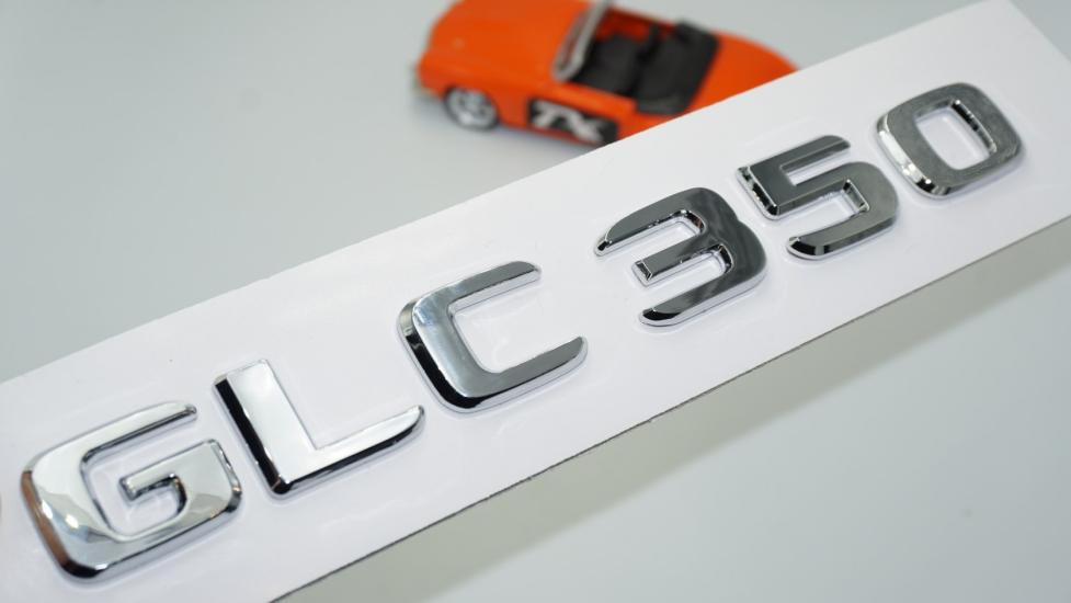 DK Tuning GLC 350 Bagaj Krom ABS Yazı Logo Benz İle Uyumlu