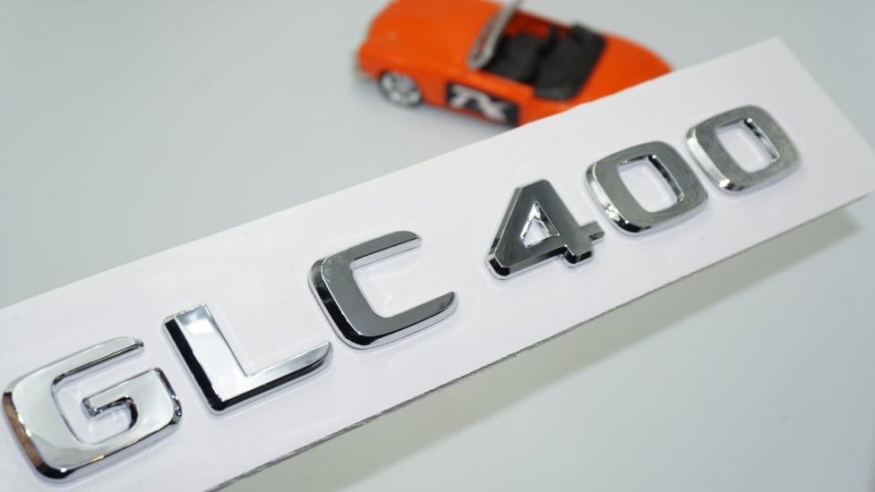 DK Tuning GLC 400 Bagaj Krom ABS Yazı Logo Benz İle Uyumlu