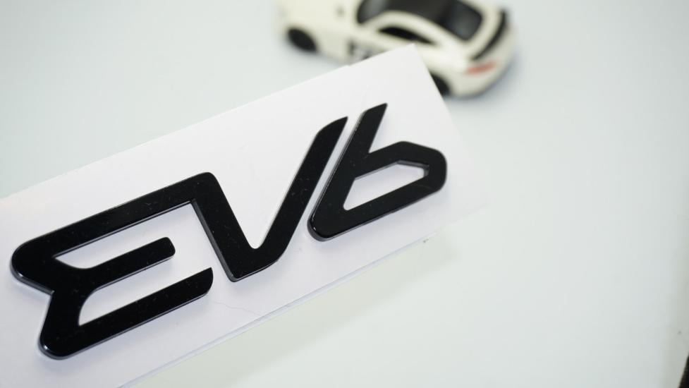 DK Tuning EV6 Siyah Bagaj Logo Arma Kia İle Uyumlu