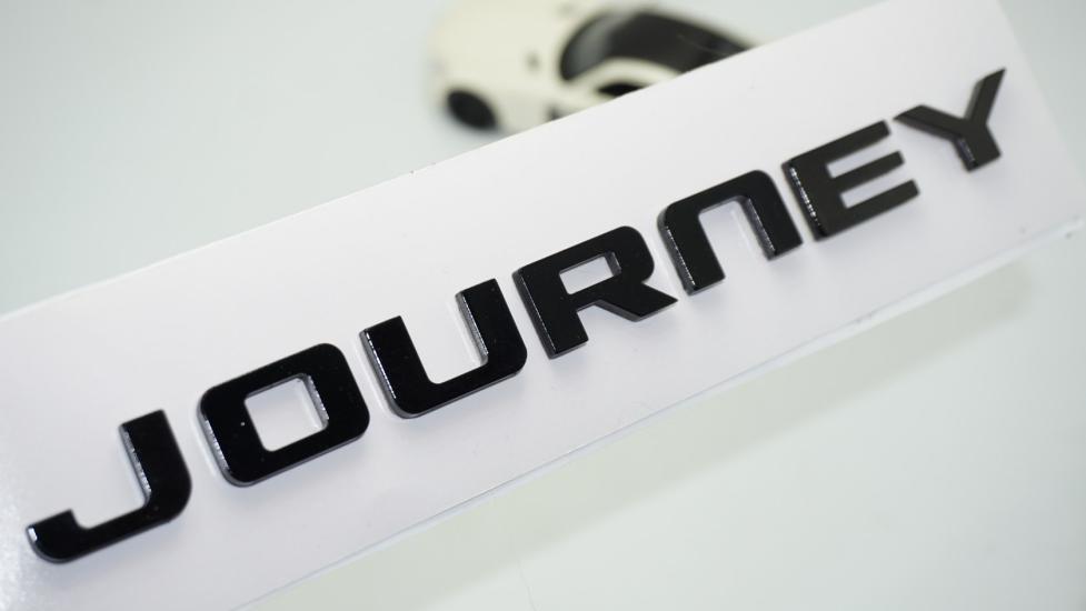DK Tuning Journey Bagaj Siyah ABS Yazı Logo Dodge İle Uyumlu