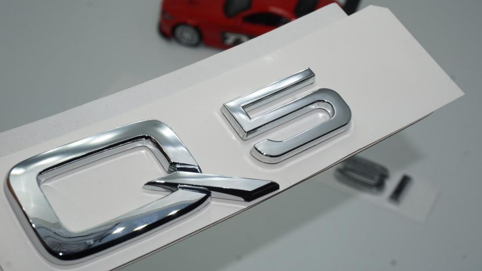 Audi Q5 40 TFSi Krom ABS 3M 3D Bagaj Yazı Logo Orjinal Ürün
