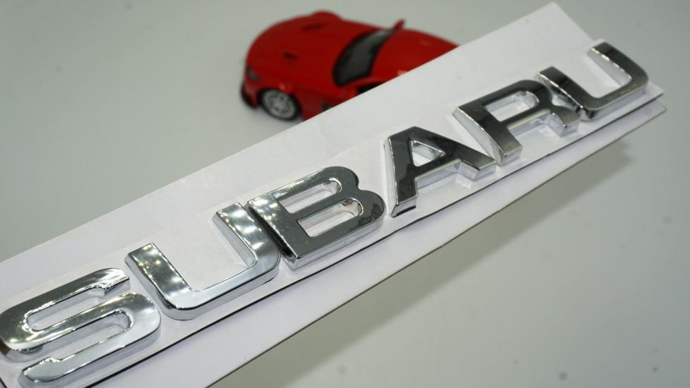 DK Subaru Krom ABS 3M 3D Bagaj Yazı Logo Orjinal Ürün