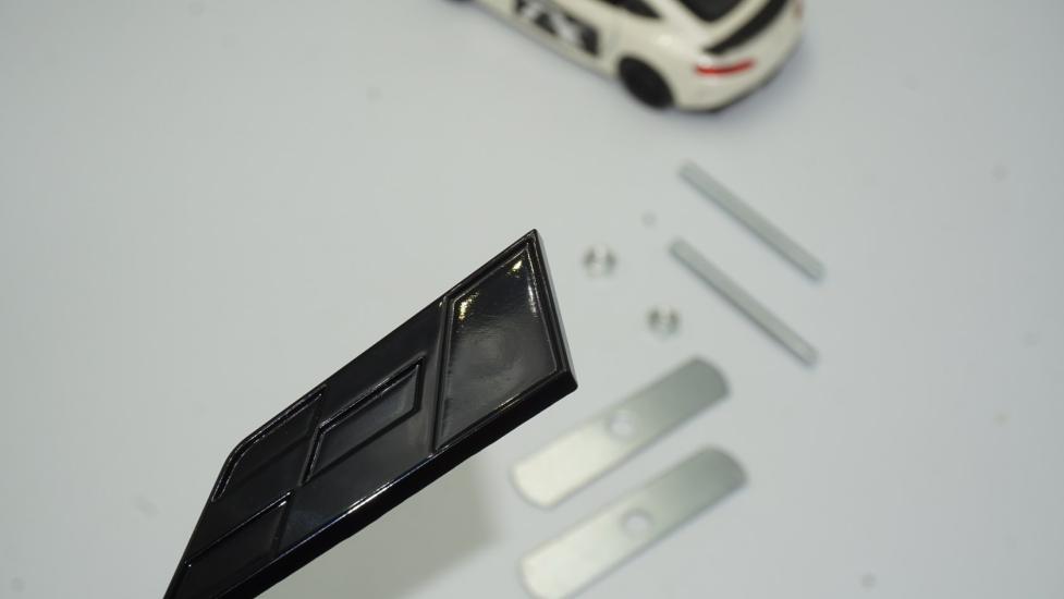 DK Seat Cupra Leon İbiza Altea Siyah Metal Ön Panjur 3D Logo Amblem