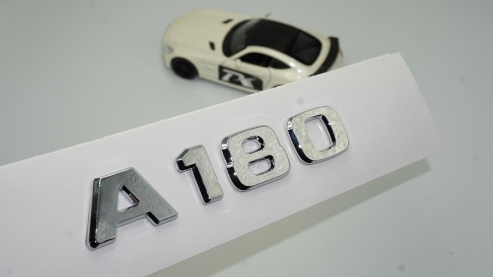DK Benz A180 Bagaj Krom ABS 3M 3D Yazı Logo