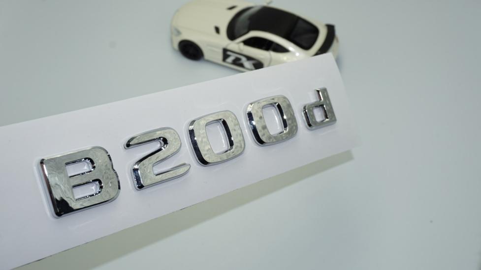 DK Tuning Benz B200d Bagaj Krom ABS 3M 3D Yazı Logo