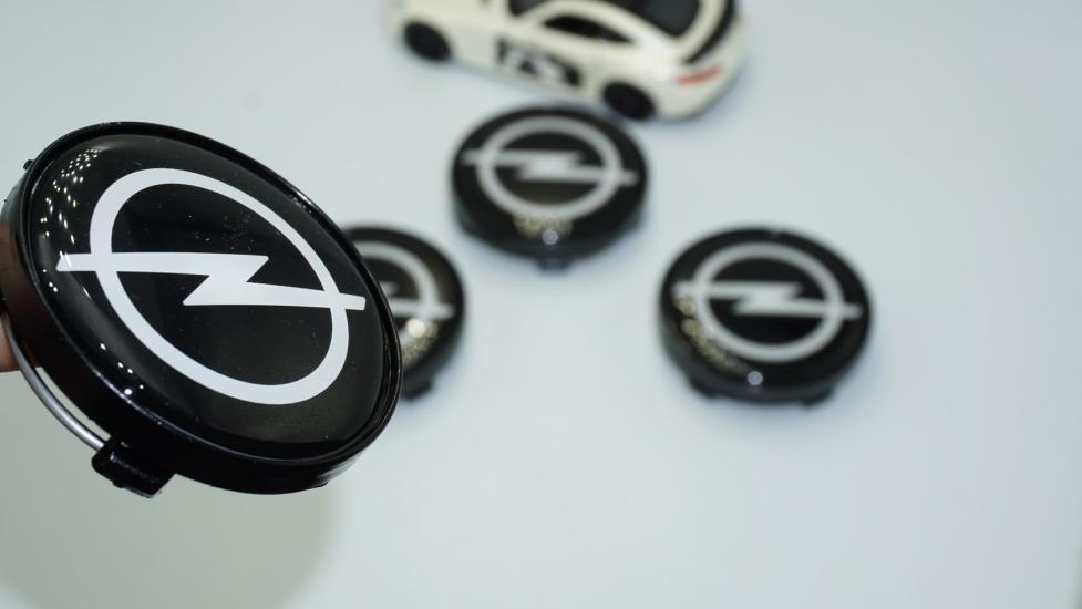 DK Tuning Opel Siyah Jant Göbeği Kapak Seti 60mm